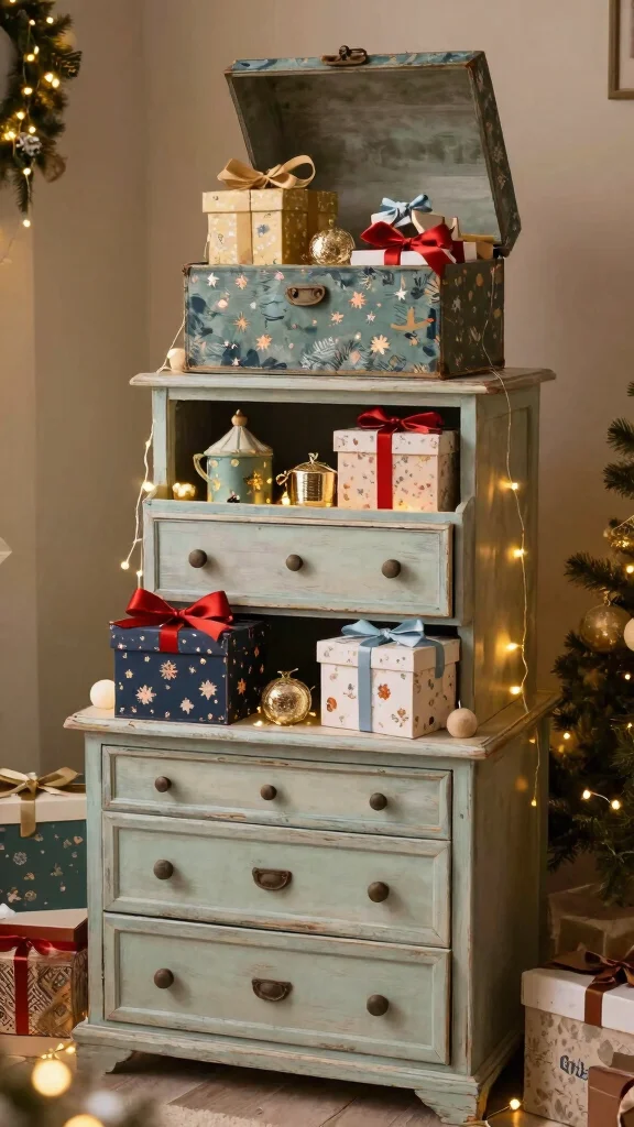 15 Wunderschöne DIY Adventskalender für Kinder – Sie Werden Staunen! - 11. Adventskalender aus alten Kisten 1