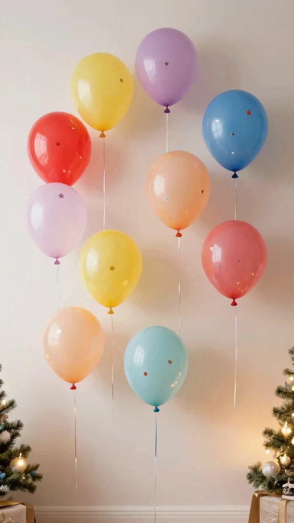 15 Wunderschöne DIY Adventskalender für Kinder – Sie Werden Staunen! - 12. Adventskalender mit Luftballons 1